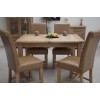 Opus Solid Oak Furniture Extending Dining Room Table